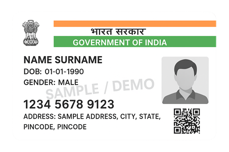 Aadhaar Card printing service by WEB SERVICE 24